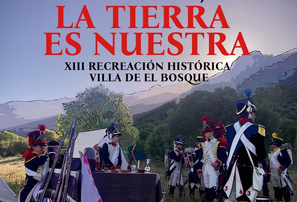 Cartel de la recreación histórica.