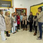 Las delegadas de Desarrollo Educativo y Administración Local visitan un colegio de Setenil