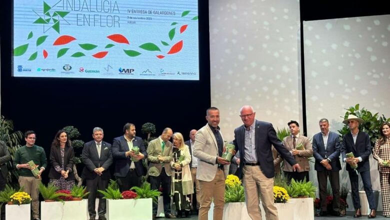 Bornos recibe el galardón de Andalucía en Flor