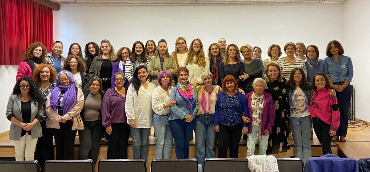 Participantes en la II Escuela Feminista de IU Cádiz.
