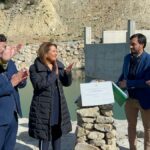 Inaugurado el canal de descarga del aliviadero de Guadalcacín