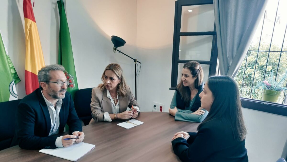 Reunión en el Ayuntamiento.