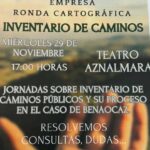 Presentación del inventario de caminos públicos de Benaocaz