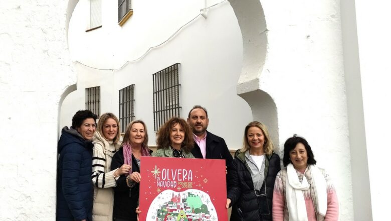 Mercado navideño en Olvera