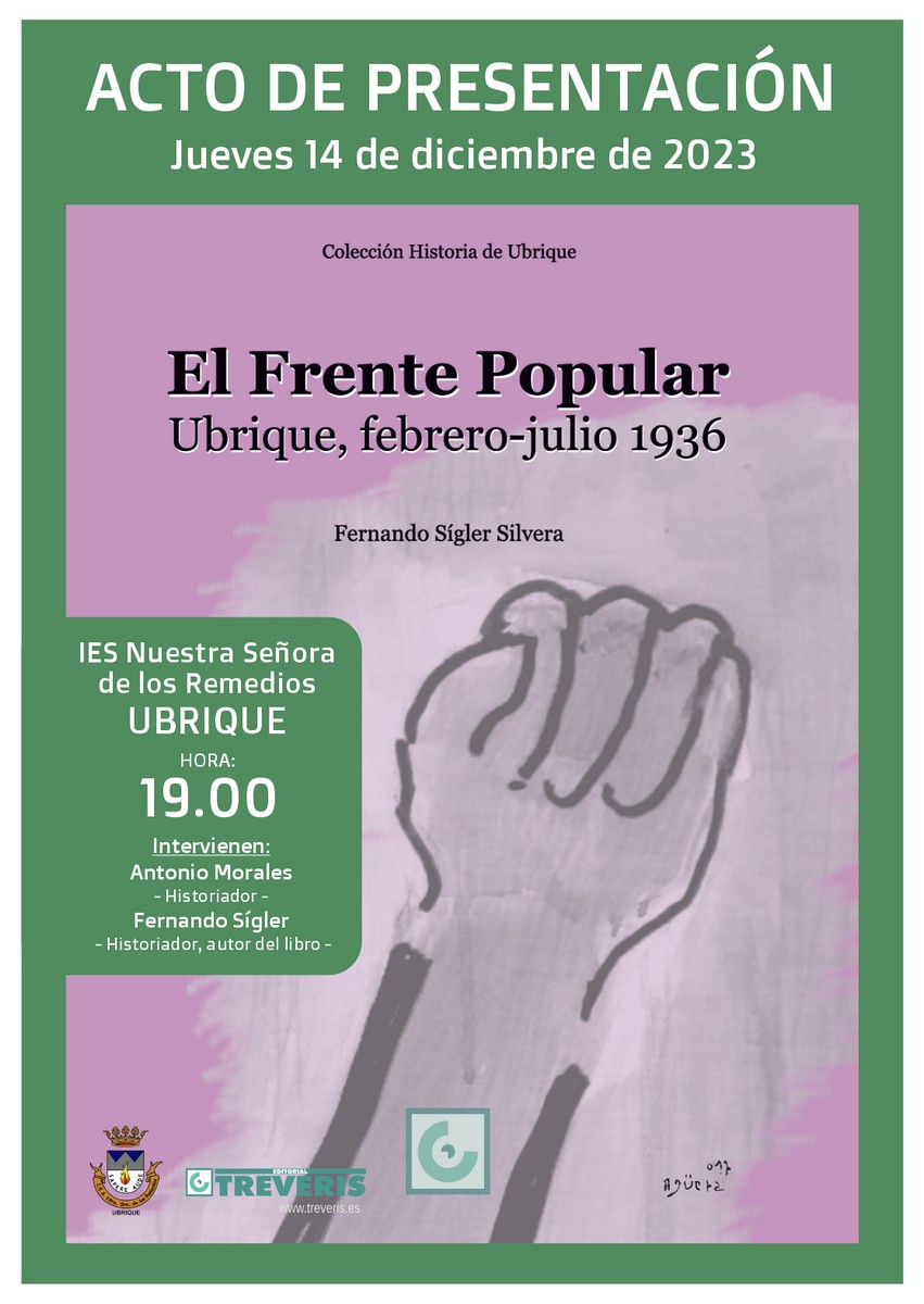 Cartel de la presentación.