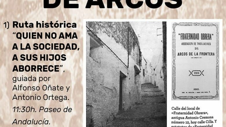 Ruta histórica en memoria del movimiento obrero en Arcos