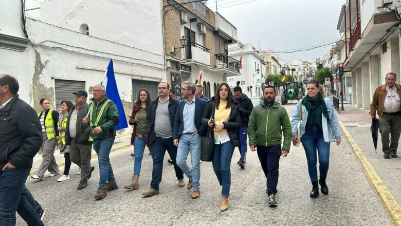 Apoyo de alcaldes de la Sierra a la protesta de los agricultores