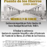 Cita en Villamartín por el centenario del Puente de los Hierros