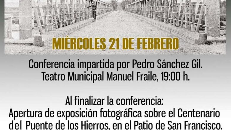 Cita en Villamartín por el centenario del Puente de los Hierros