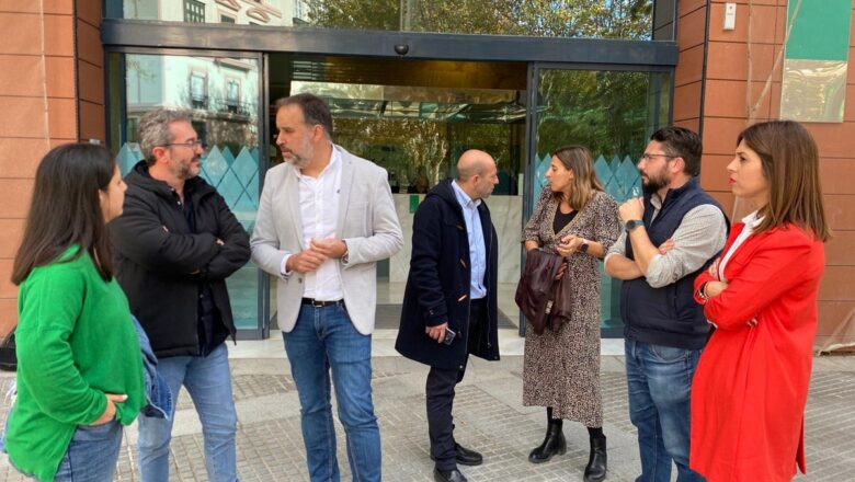 IU denuncia el «pésimo estado» de las carreteras de la Sierra y los cortes tras las lluvias