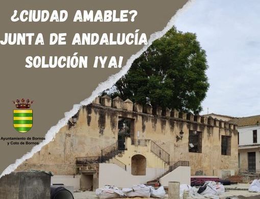 Convocada una manifestación en Cádiz del equipo de gobierno y vecinos de Bornos para protestar por la parálisis del proyecto ‘Ciudad amable’