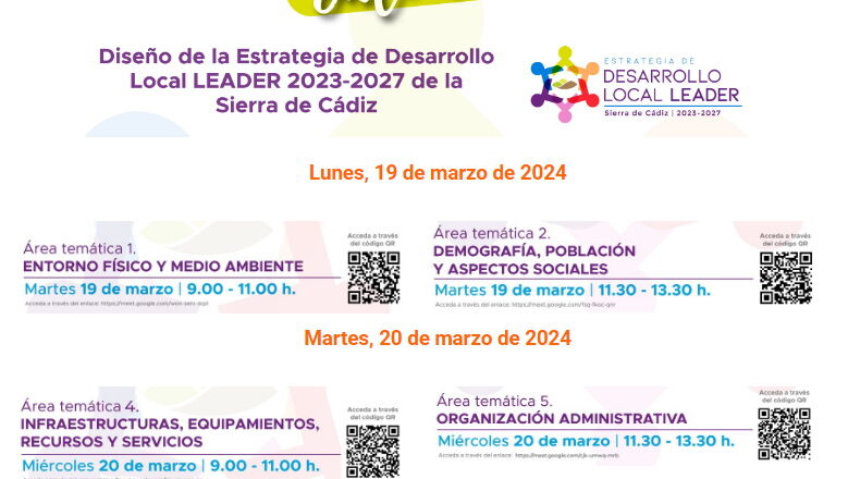 Objetivo: diseñar la estrategia de desarrollo local de la Sierra hasta 2027