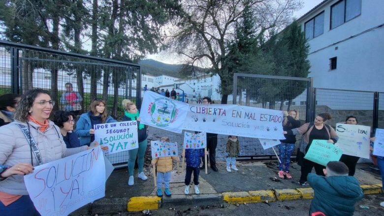 Anuncian protestas para pedir el arreglo del colegio Albarracín de El Bosque