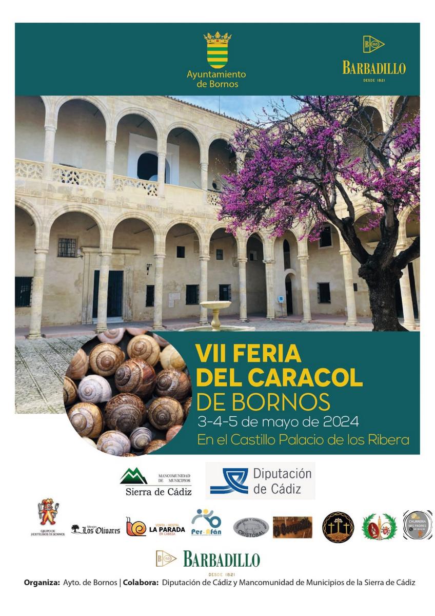 La VII Feria del Caracol de Bornos, del 3 al 5 de mayo