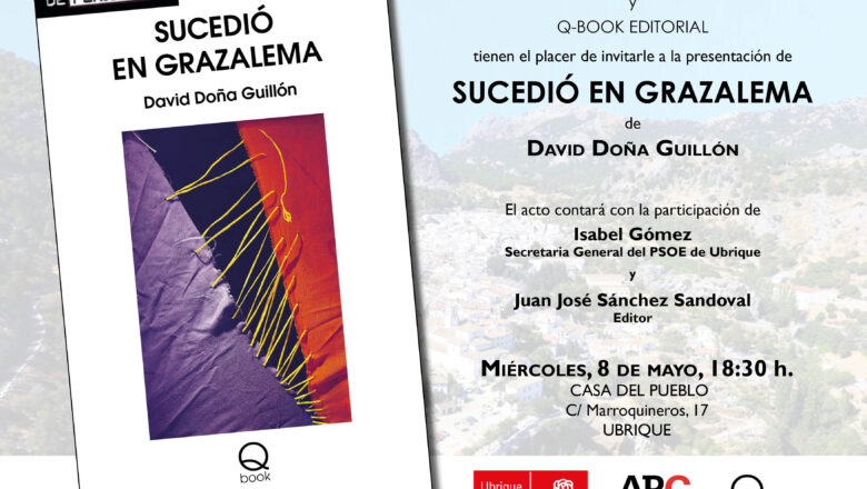 Sucedió en Grazalema: David Doña presenta su libro en la Casa del Pueblo de Ubrique