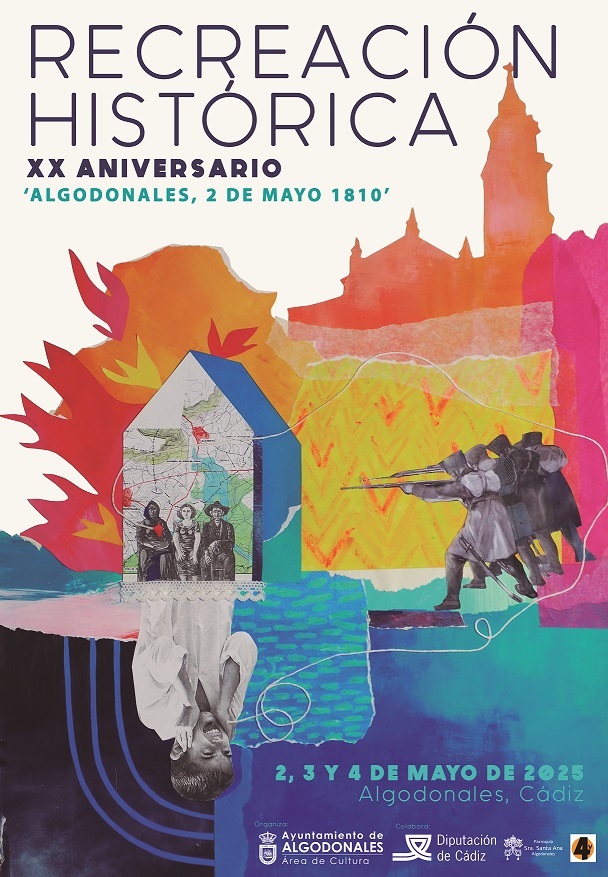 Cartel de la recreación histórica.