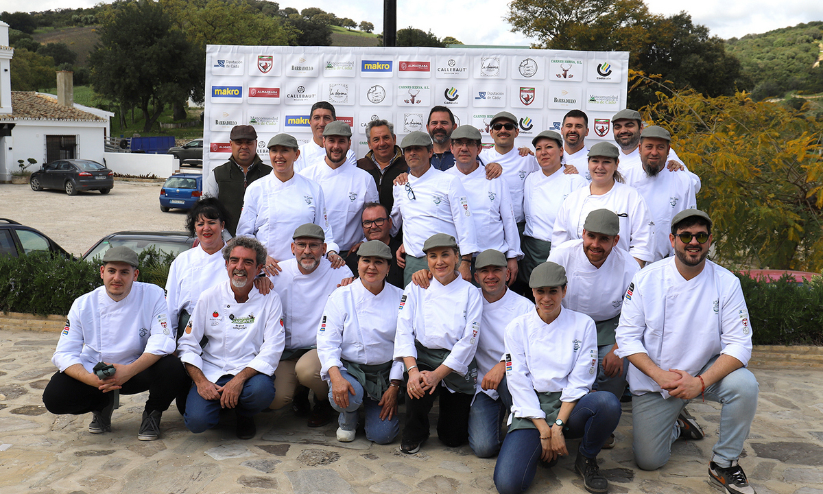 Participantes en el concurso Chef Sierra de Cádiz.