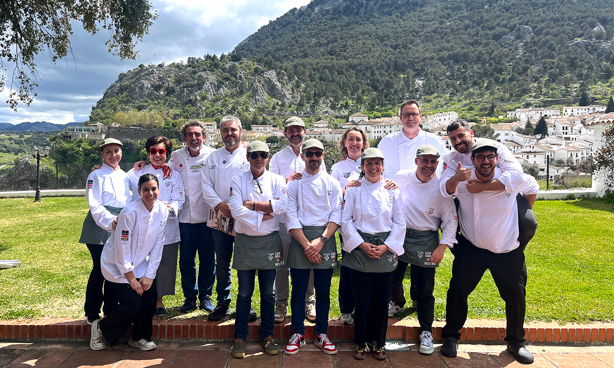 Participantes en la II Jornada Chef Sierra de Cádiz el 22-4-2025.