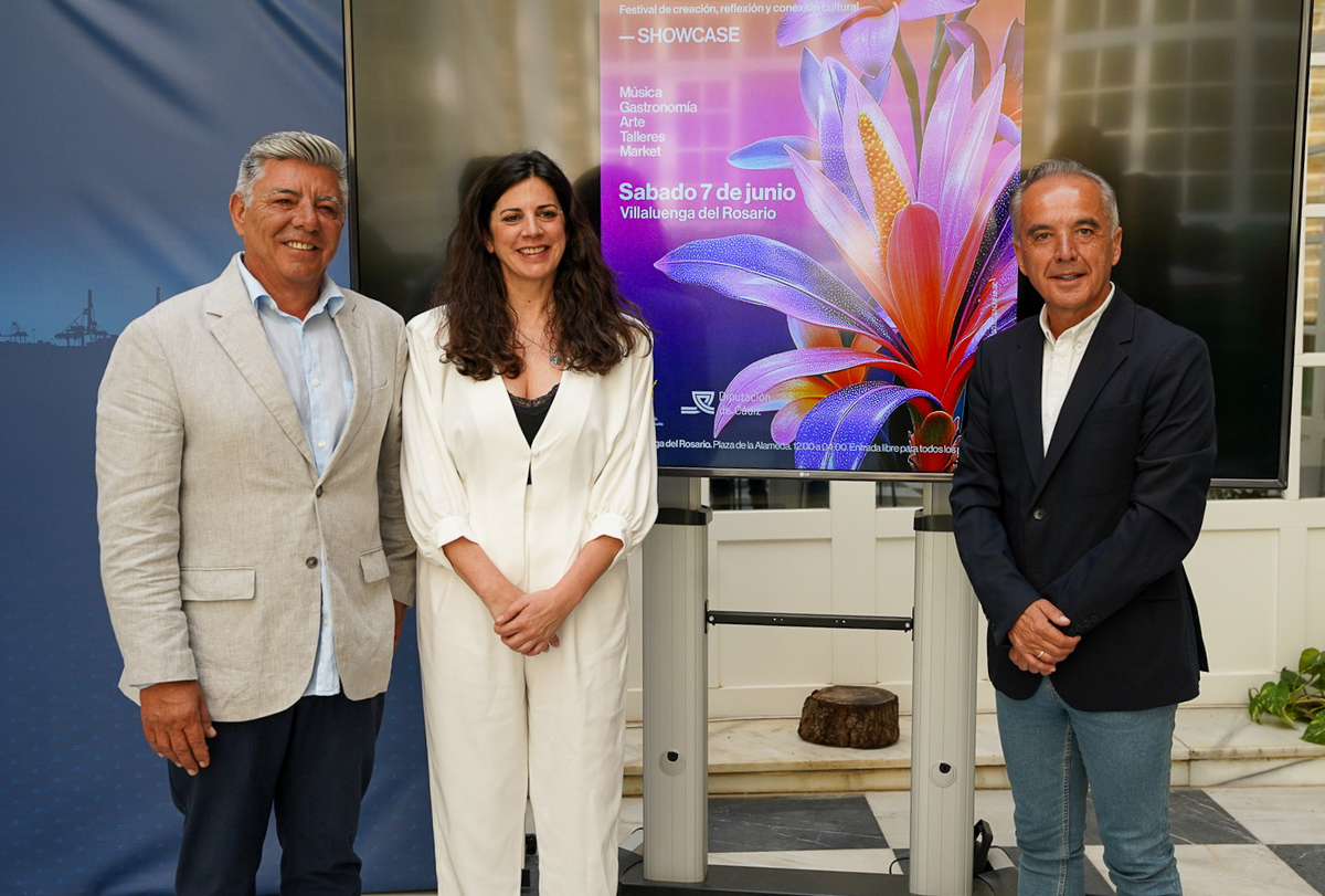 Participantes en la presentación del festival.