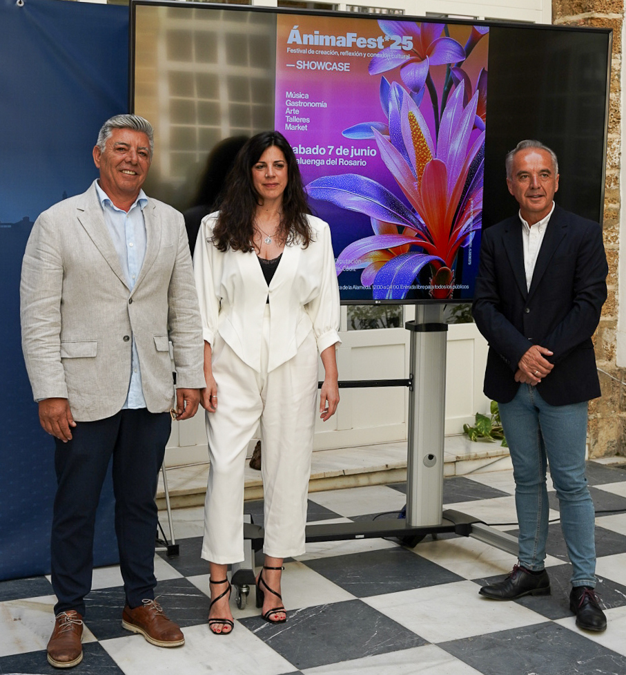 Ignacio Trujillo, Esther Rei y Alfonso Moscoso.