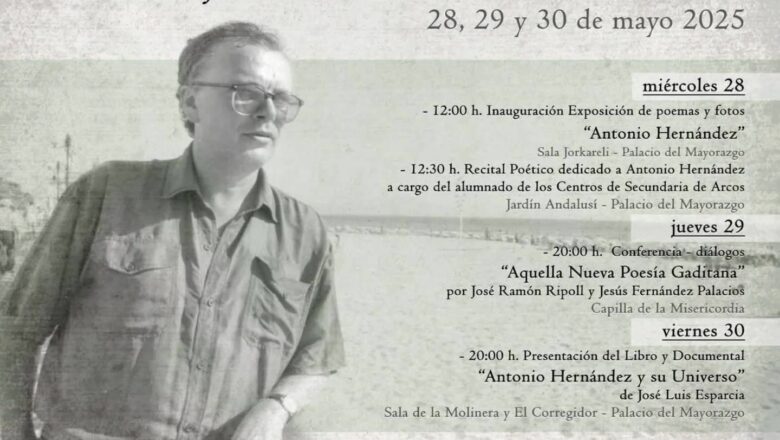 Homenaje al poeta arcense Antonio Hernández