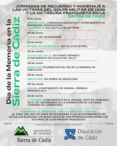 Jornadas de memoria histórica en la Sierra de Cádiz