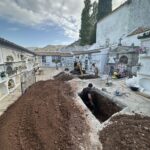 Localización de fosas comunes en el cementerio de Benaocaz