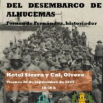 Conferencia del investigador Fernando Fernández en Olvera en el centenario del Desembarco de Alhucemas