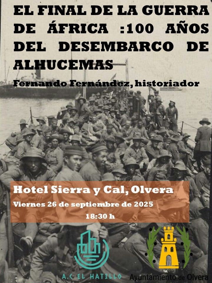 Cartel de la conferencia.