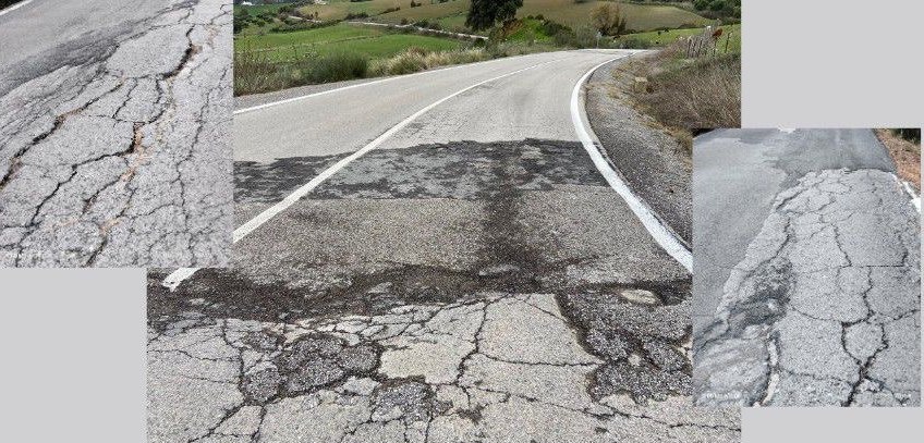 Por unas carreteras dignas en la Sierra de Cádiz