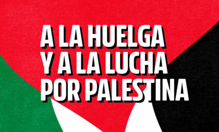 Convocada huelga de dos horas en solidaridad con el pueblo palestino el 15 de octubre