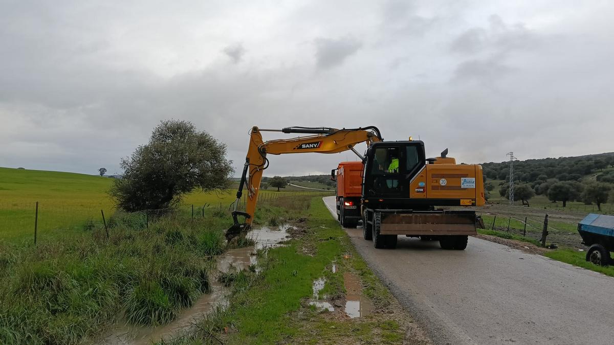 Cortes de carretera en la Sierra por el temporal