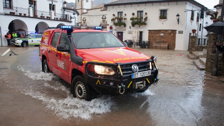 Desalojo preventivo de Grazalema