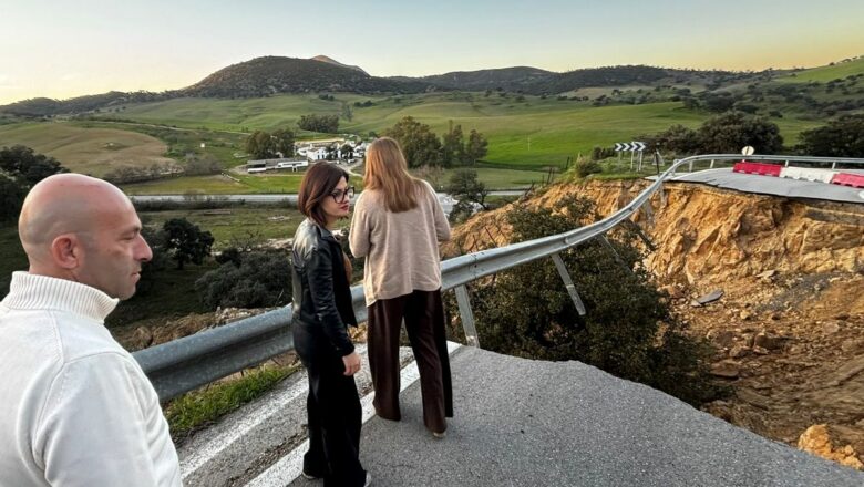 La ministra Sira Rego garantiza en Alcalá del Valle agilidad en la tramitación de las ayudas por el temporal