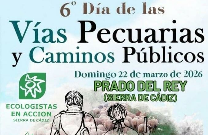 Marcha senderista de Prado del Rey a El Bosque por el día de las vías pecuarias y caminos píublicos