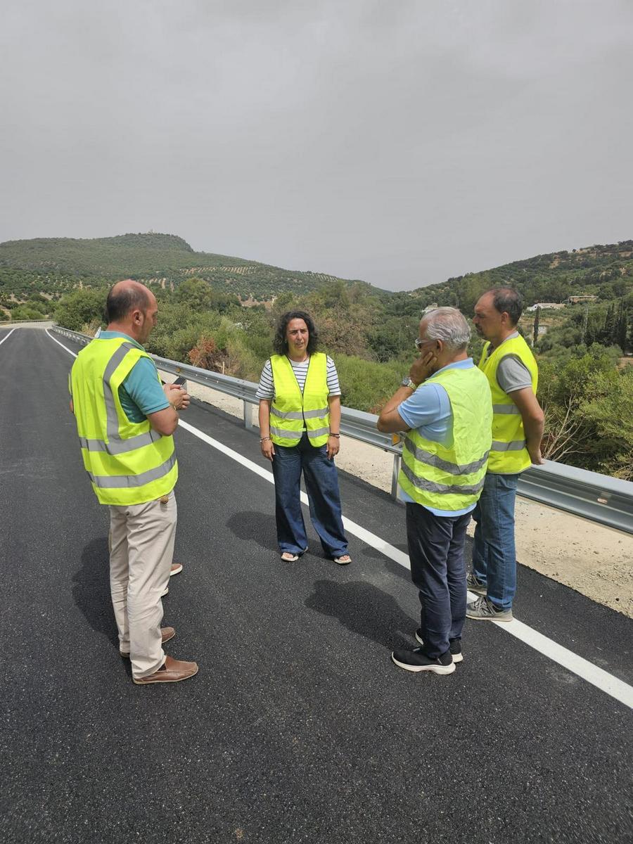 Abierta al tráfico la A-373 en Prado del Rey