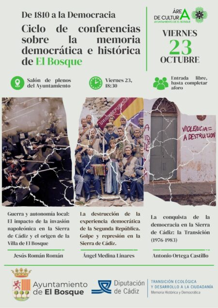 Cita en El Bosque con el ciclo de conferencias «De 1810 a la democracia»